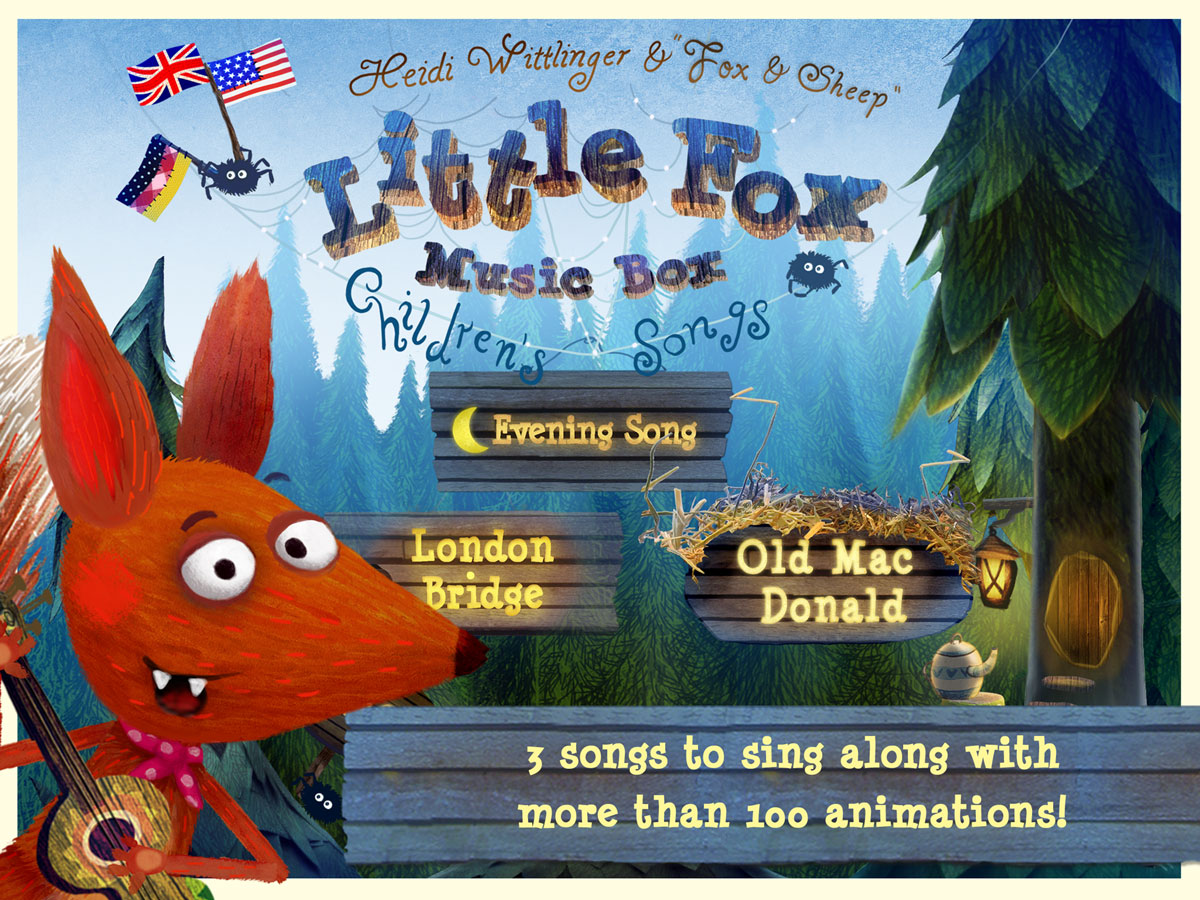 Little Fox Nursery Rhymes App – Old Mac Donald song