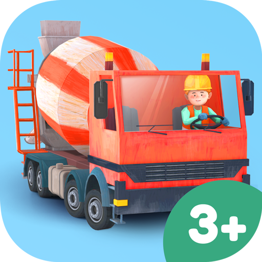 Little Builders 3D Construction Site App | Fox and Sheep Apps for Kids