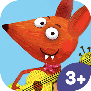 App Icon Little Fox Nursery Rhymes – kids can sing along in the Music box