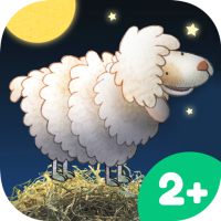 Nighty Night App Icon – lovely bedtime story app for kids by Heidi Wittlinger
