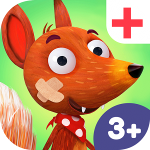 App Icon Little Fox Animal Doctor – lovely vet app where children help to cure sick animals