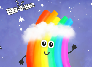 Rudi Rainbow – educational weather game app for children