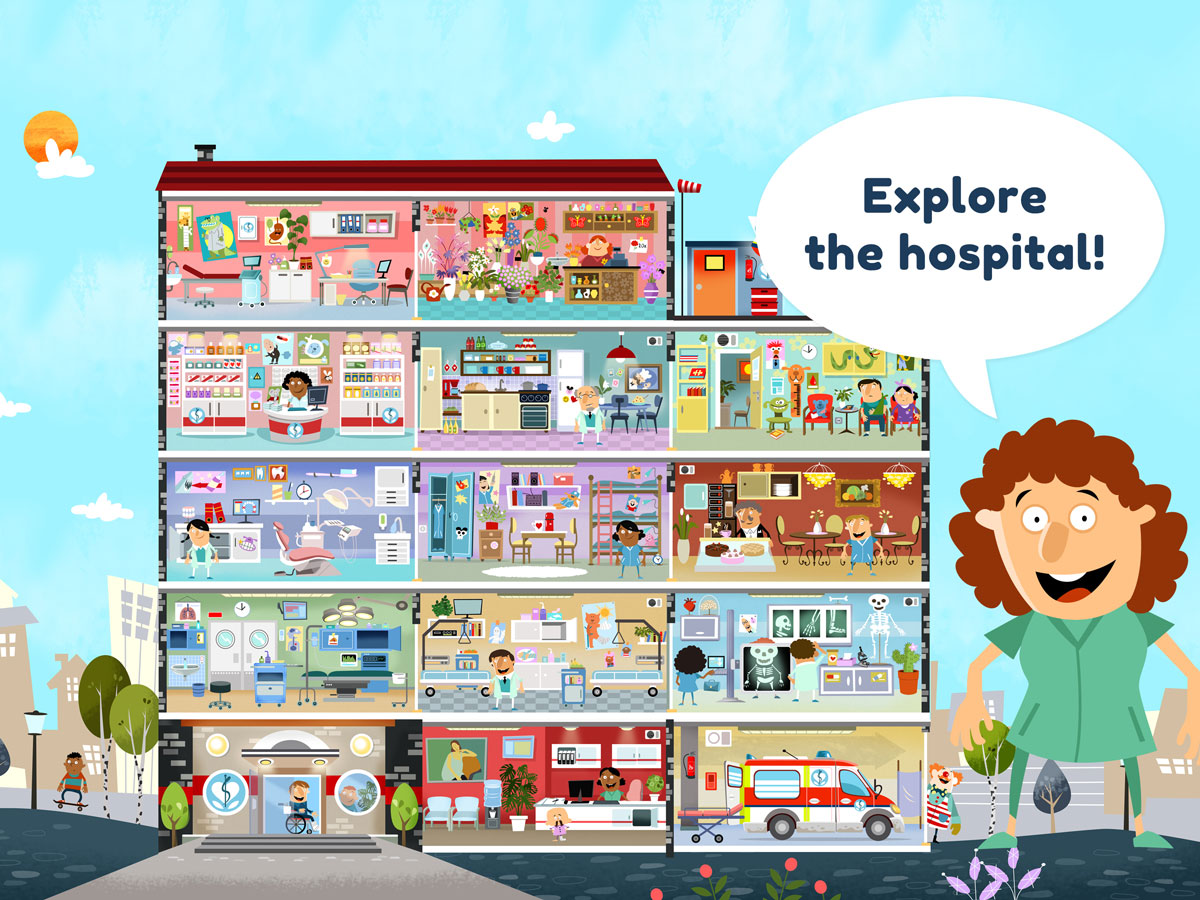 Little Hospital App for Kids – play fun games