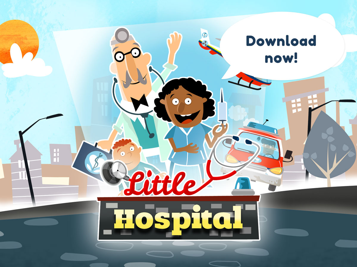 Little Hospital App for Kids – meet doctors, nurses and patients