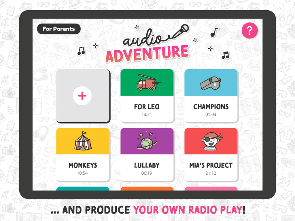 Audio Adventure App – record your radio play